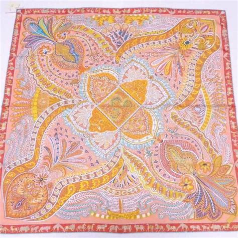 maharani jardin de la hermes scarf red|The Inspiration for the LE JARDIN DE LA MAHARANI.